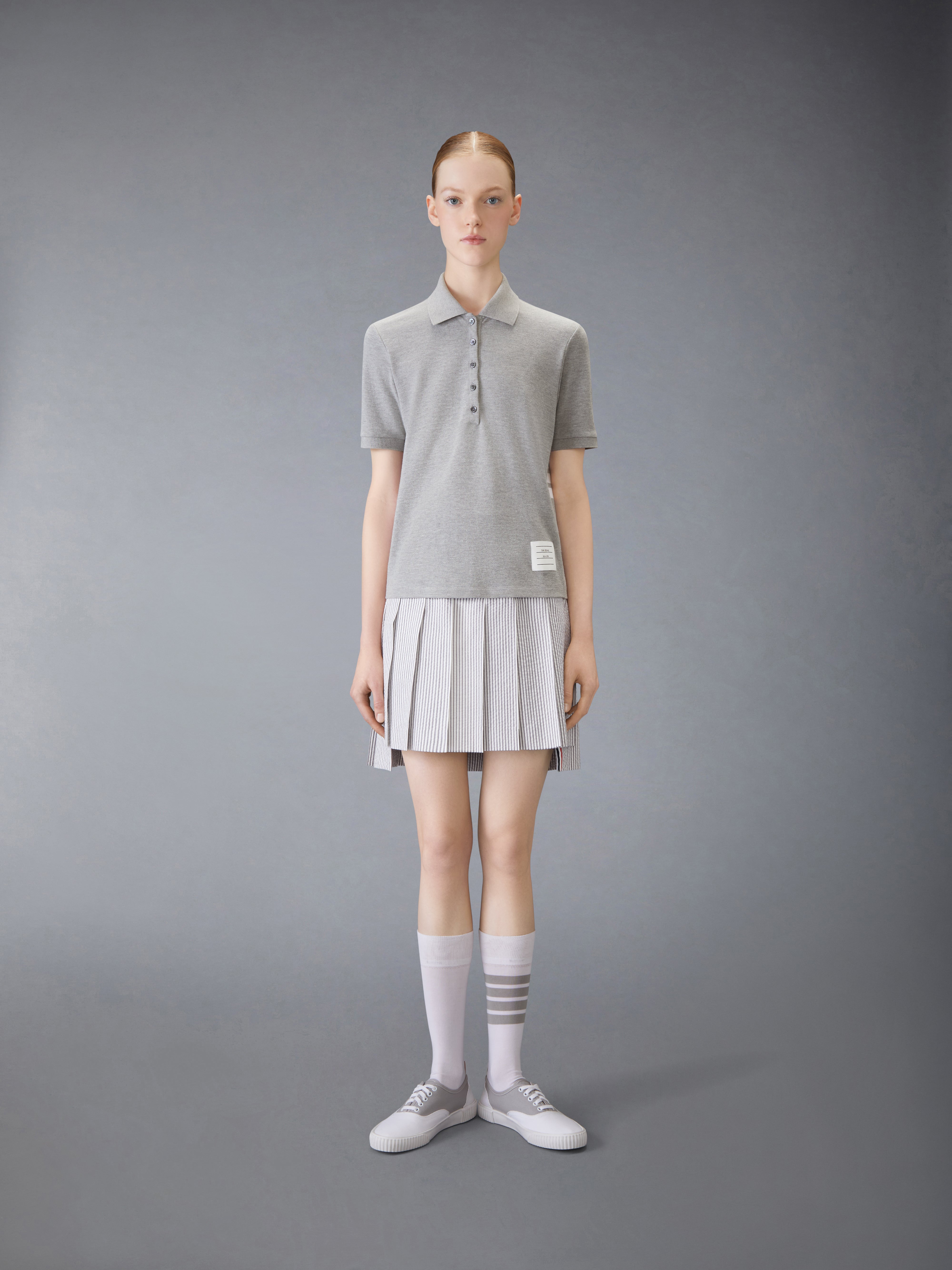 クラシック ピケ 4-BAR ポロシャツ | Thom Browne