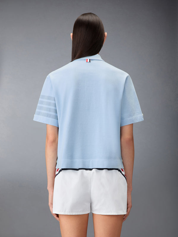 OVERDYED 4-BAR JERSEY POLO - image 2