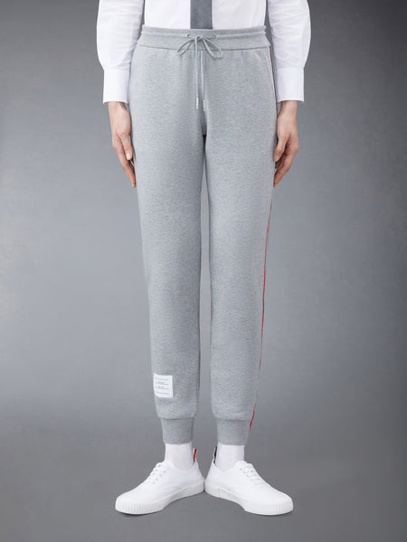 CLASSIC LOOPBACK STRIPE SWEATPANTS LT GREY