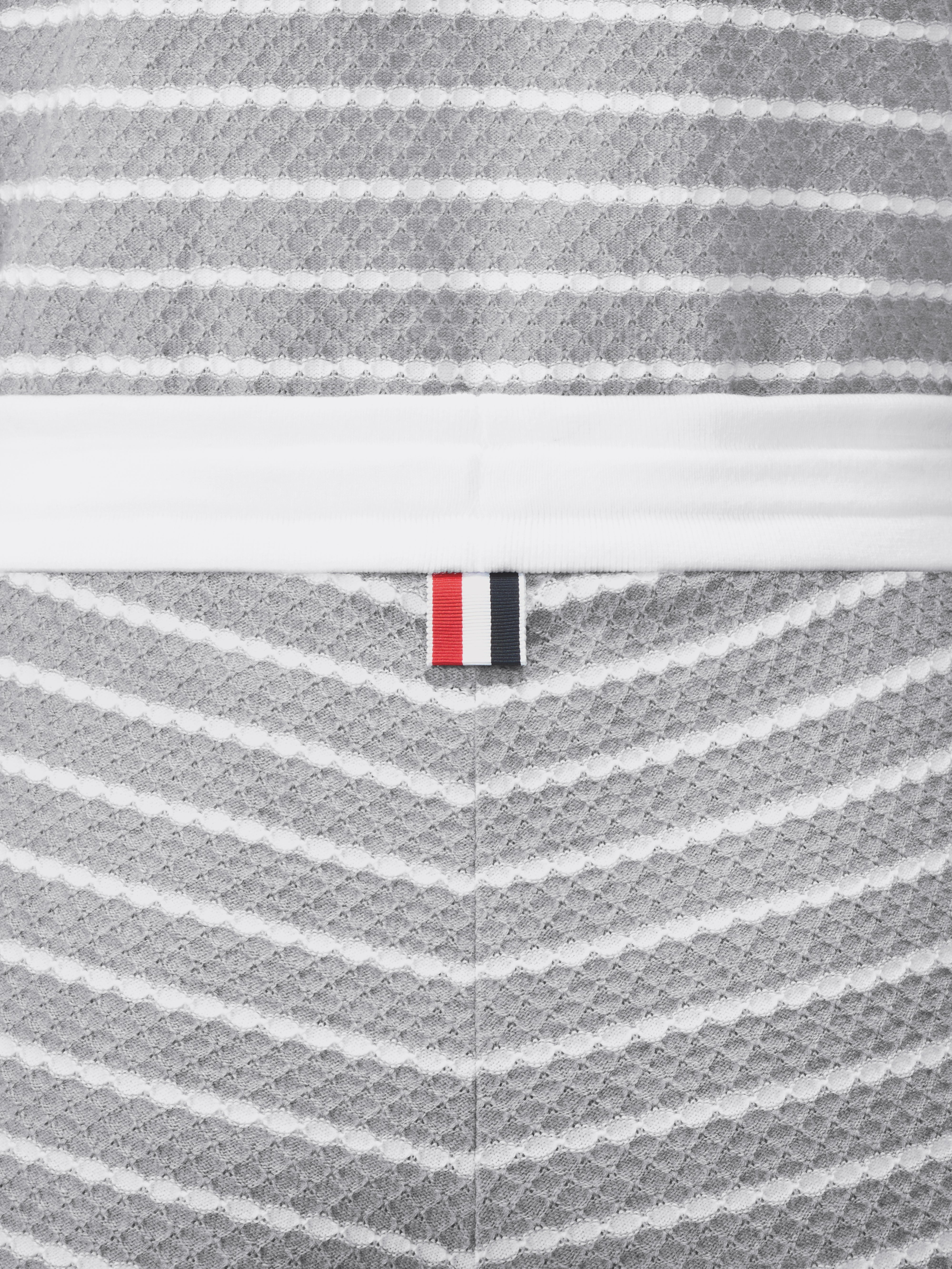 Striped Honeycomb Shorts | Thom Browne