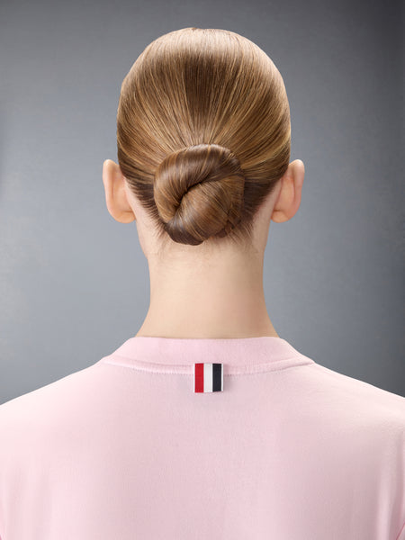 JERSEY 4-BAR LONGSLEEVE TEE LT PINK