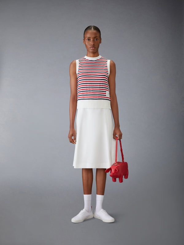 LINEN JERSEY SHELL TOP - image 3