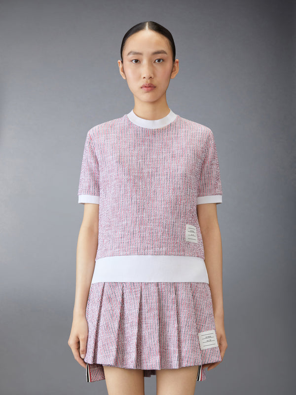 COTTON TWEED TEE - image 1