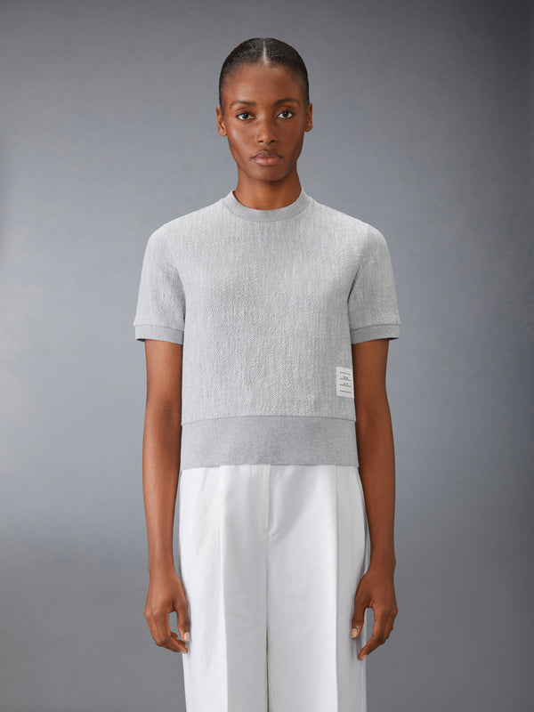 COTTON TWEED TEE - image 1