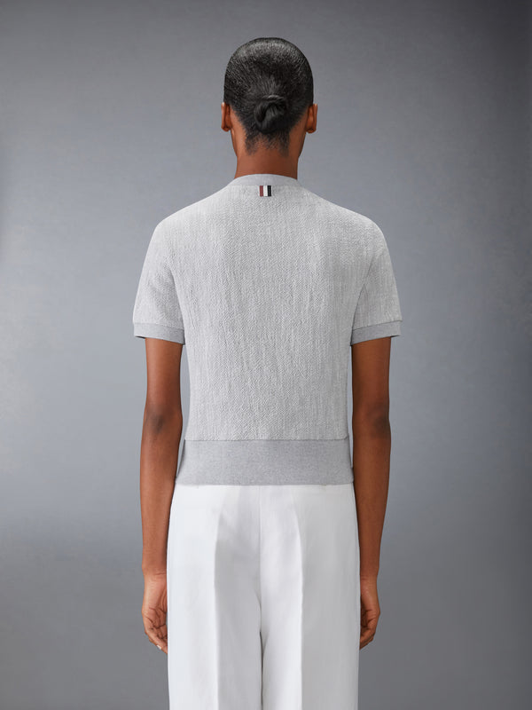 COTTON TWEED TEE - image 2