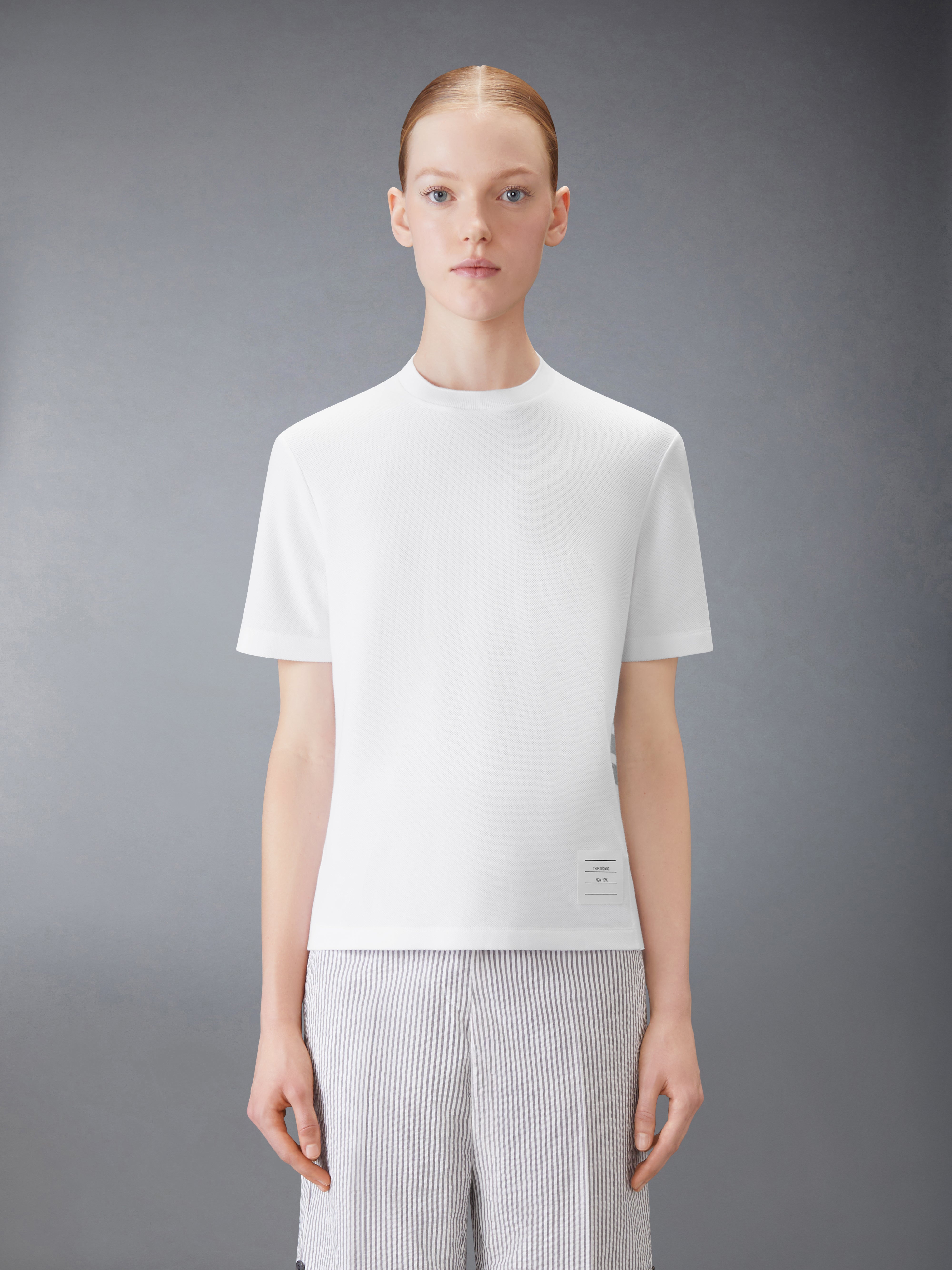 ★THOM BROWNE★クラシック ピケ バー Tシャツ Classic Pique 4 Bar Tee | Thom Browne