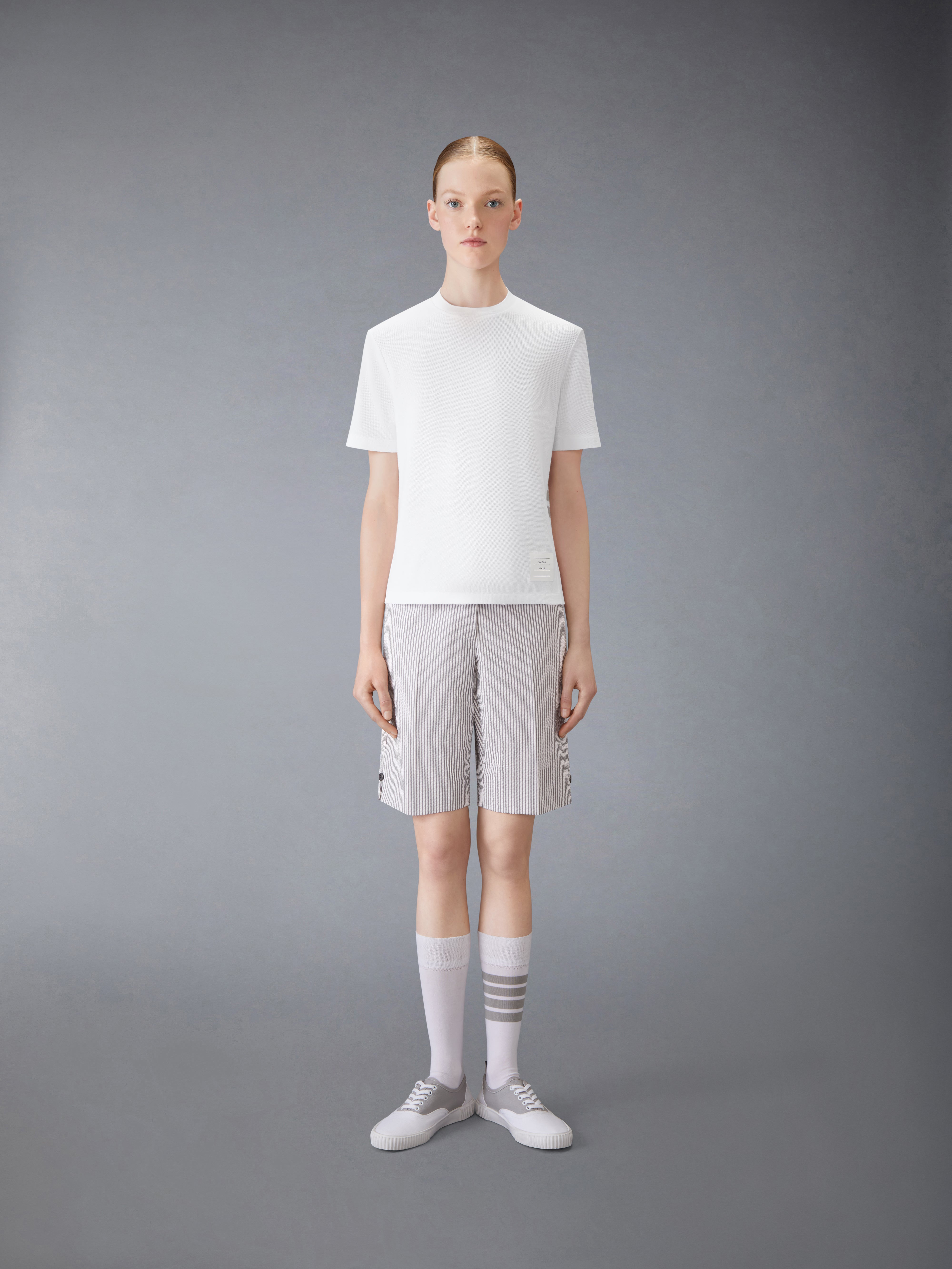 クラシック ピケ 4-BAR Tシャツ | Thom Browne