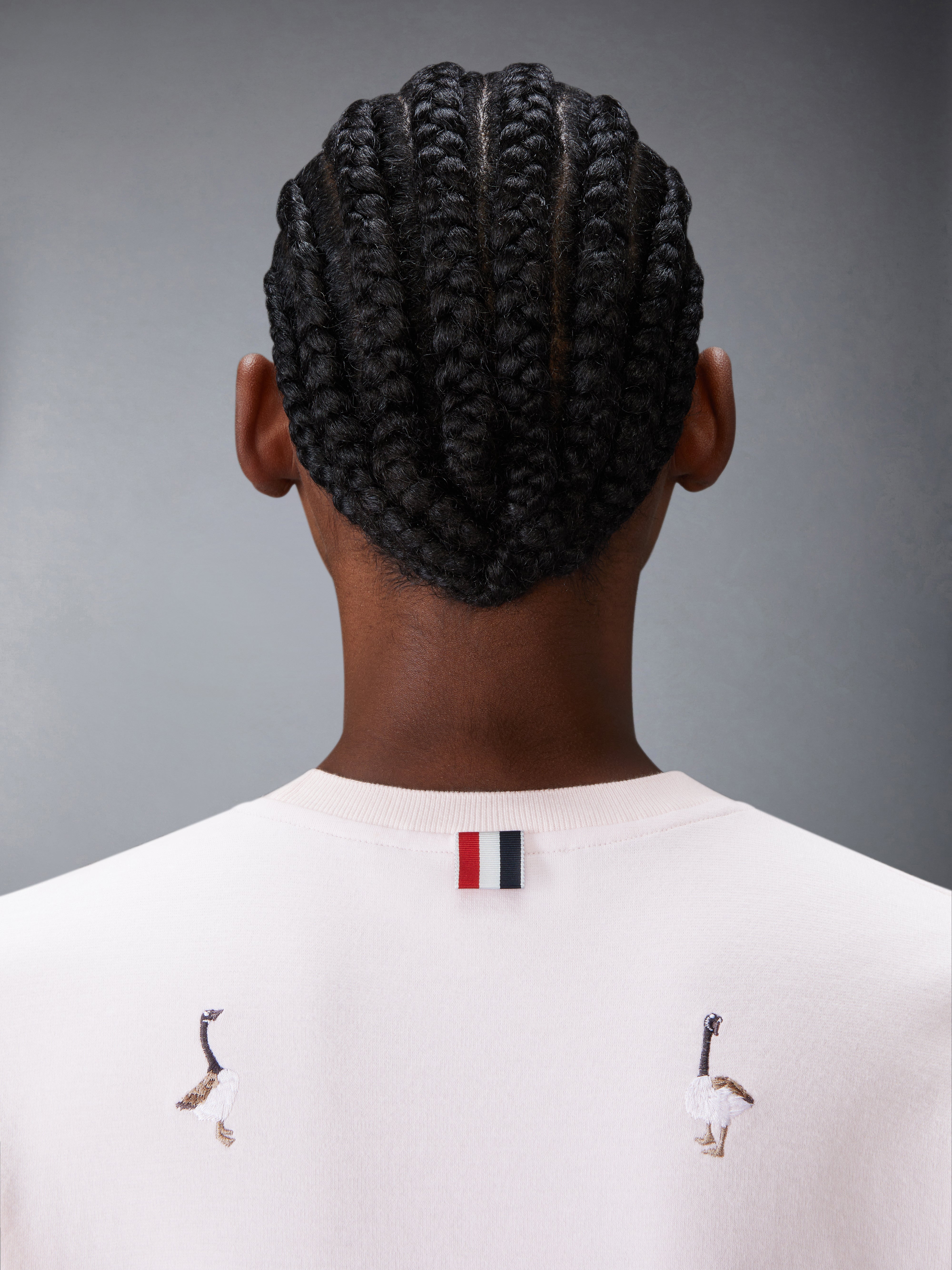 Cotton Milano Geese Tee | Thom Browne