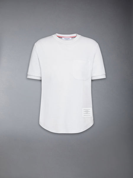 COTTON MILANO POCKET TEE WHITE