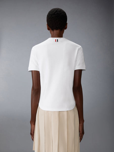 COTTON MILANO POCKET TEE WHITE