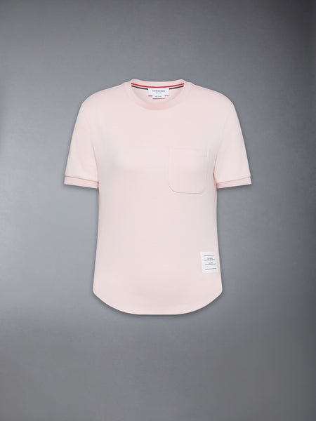 COTTON MILANO POCKET TEE LIGHT PINK