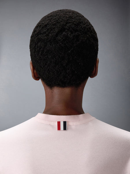 COTTON MILANO POCKET TEE LIGHT PINK