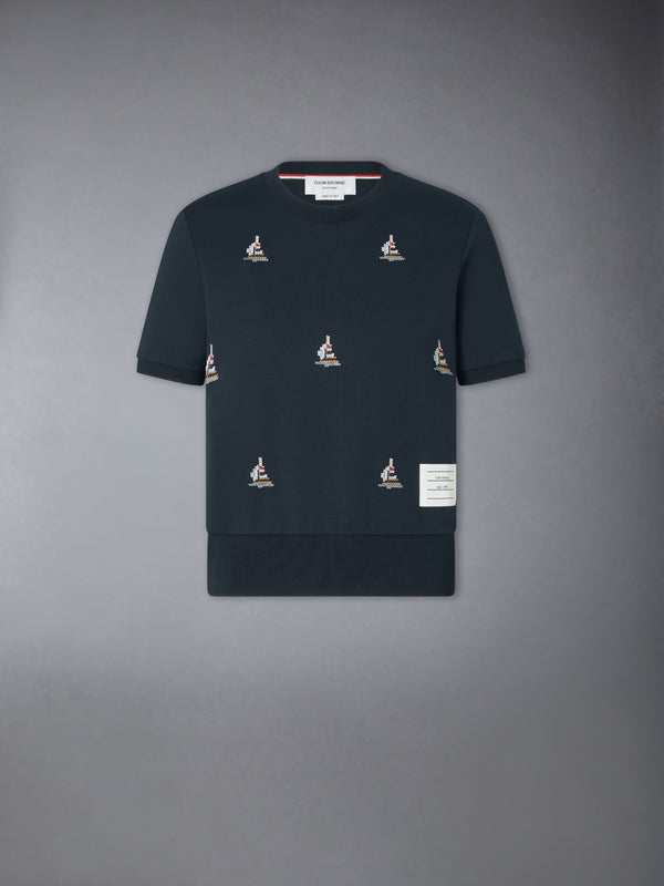 COTTON MILANO SAILBOAT RIB TEE - featured image