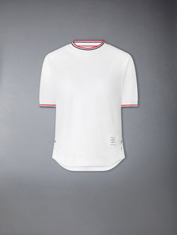 PIQUE RWB TIPPING TEE