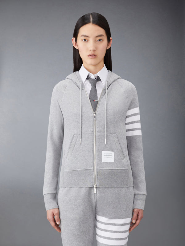 CLASSIC LOOPBACK 4-BAR FULL ZIP HOODIE - featured image