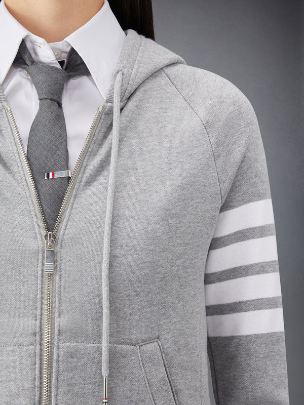 CLASSIC LOOPBACK 4-BAR FULL ZIP HOODIE - image 6
