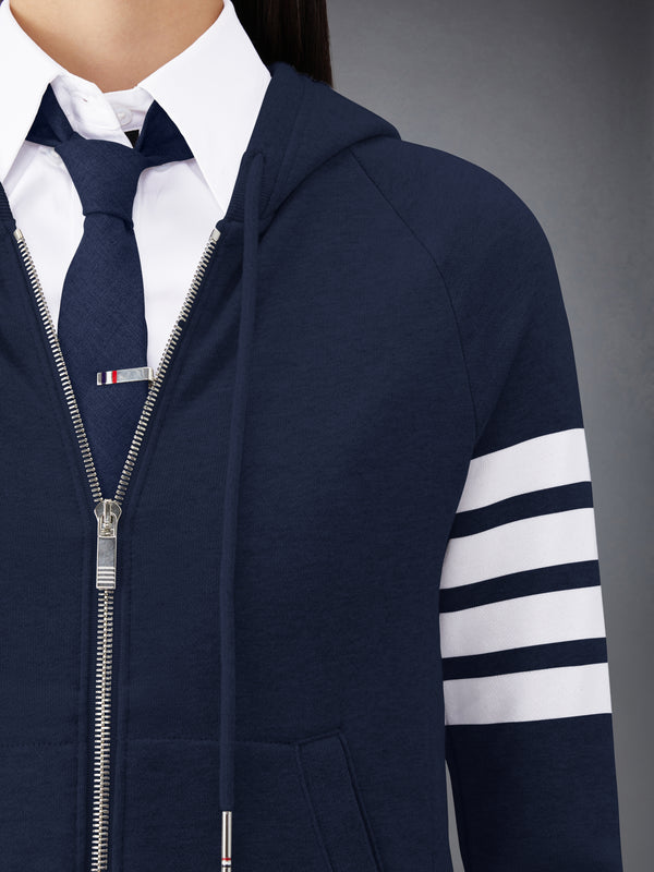CLASSIC LOOPBACK 4-BAR FULL ZIP HOODIE - image 6