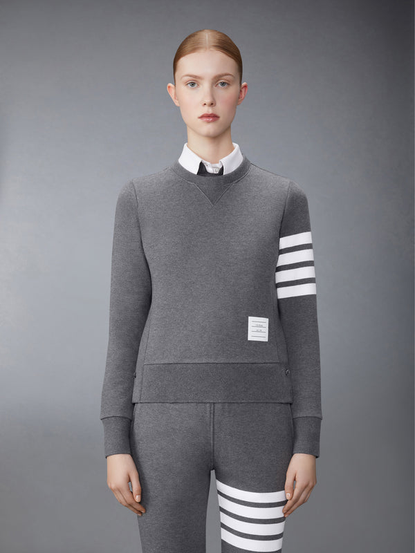 COTTON 4-BAR CLASSIC PULLOVER SWEATSHIRT - image 1