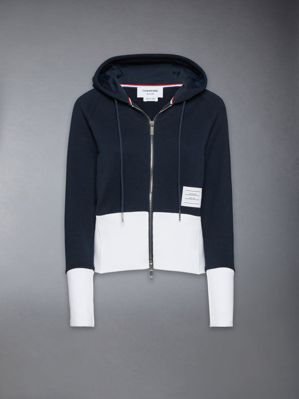 CLASSIC LOOPBACK 4-BAR ZIP UP HOODIE - featured image