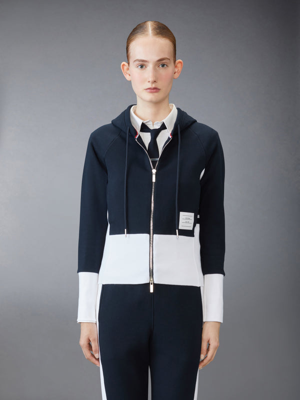CLASSIC LOOPBACK 4-BAR ZIP UP HOODIE - image 1