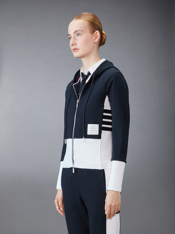 CLASSIC LOOPBACK 4-BAR ZIP UP HOODIE - image 2