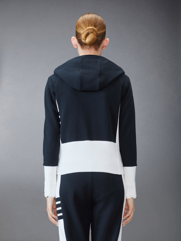 CLASSIC LOOPBACK 4-BAR ZIP UP HOODIE - image 3