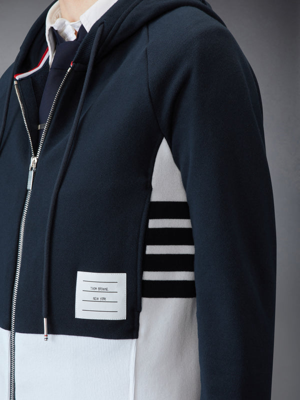 CLASSIC LOOPBACK 4-BAR ZIP UP HOODIE - image 5