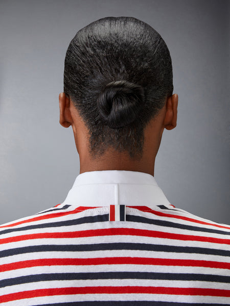 LINEN JERSEY V NECK CARDIGAN RWBWHT