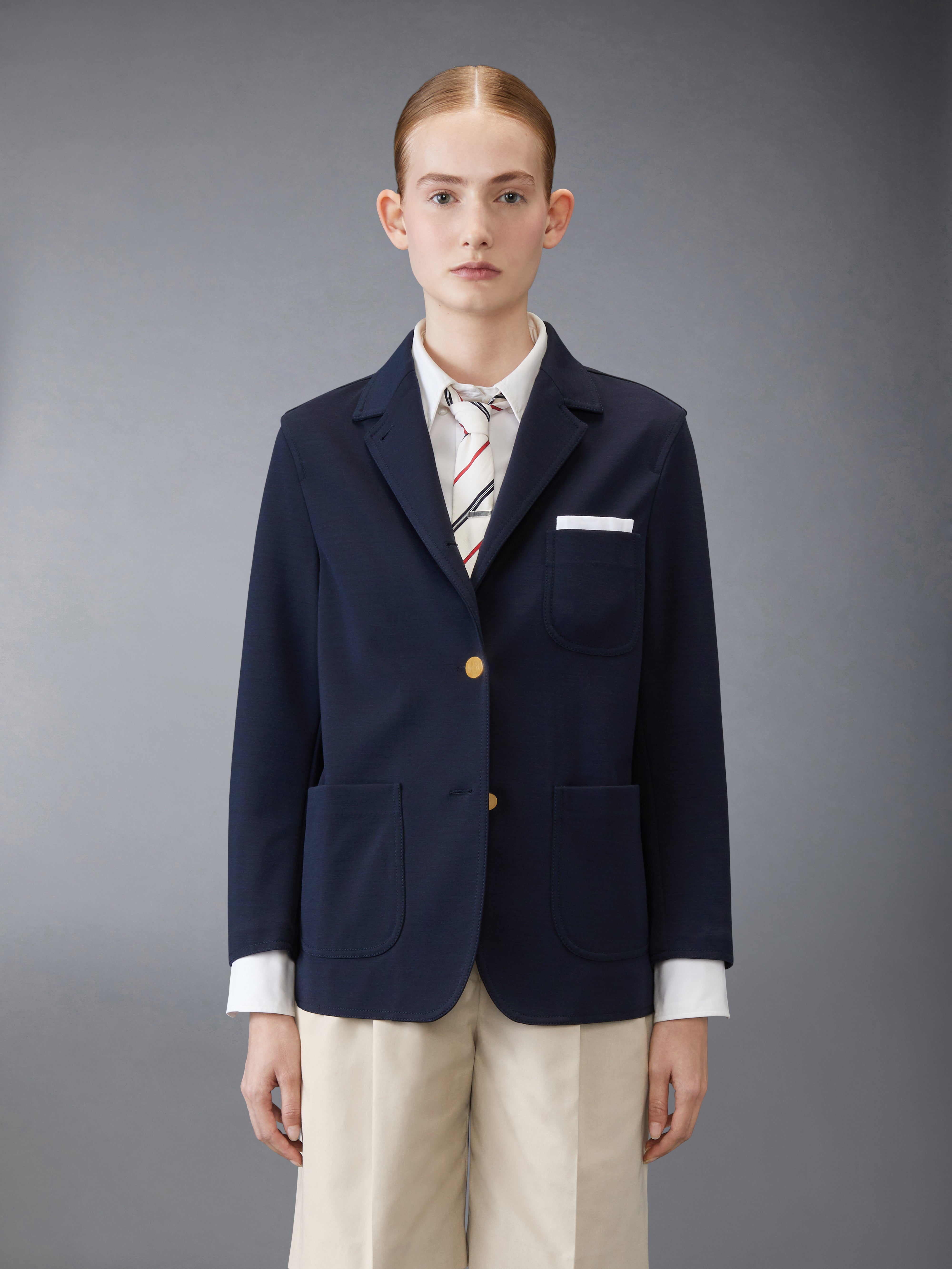 Wool Tech Milano Sack Jacket | Thom Browne