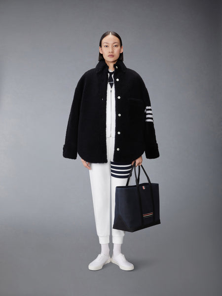 CLASSIC LOOPBACK 4-BAR ZIP UP HOODIE