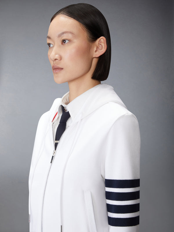 CLASSIC LOOPBACK 4-BAR ZIP UP HOODIE - image 5