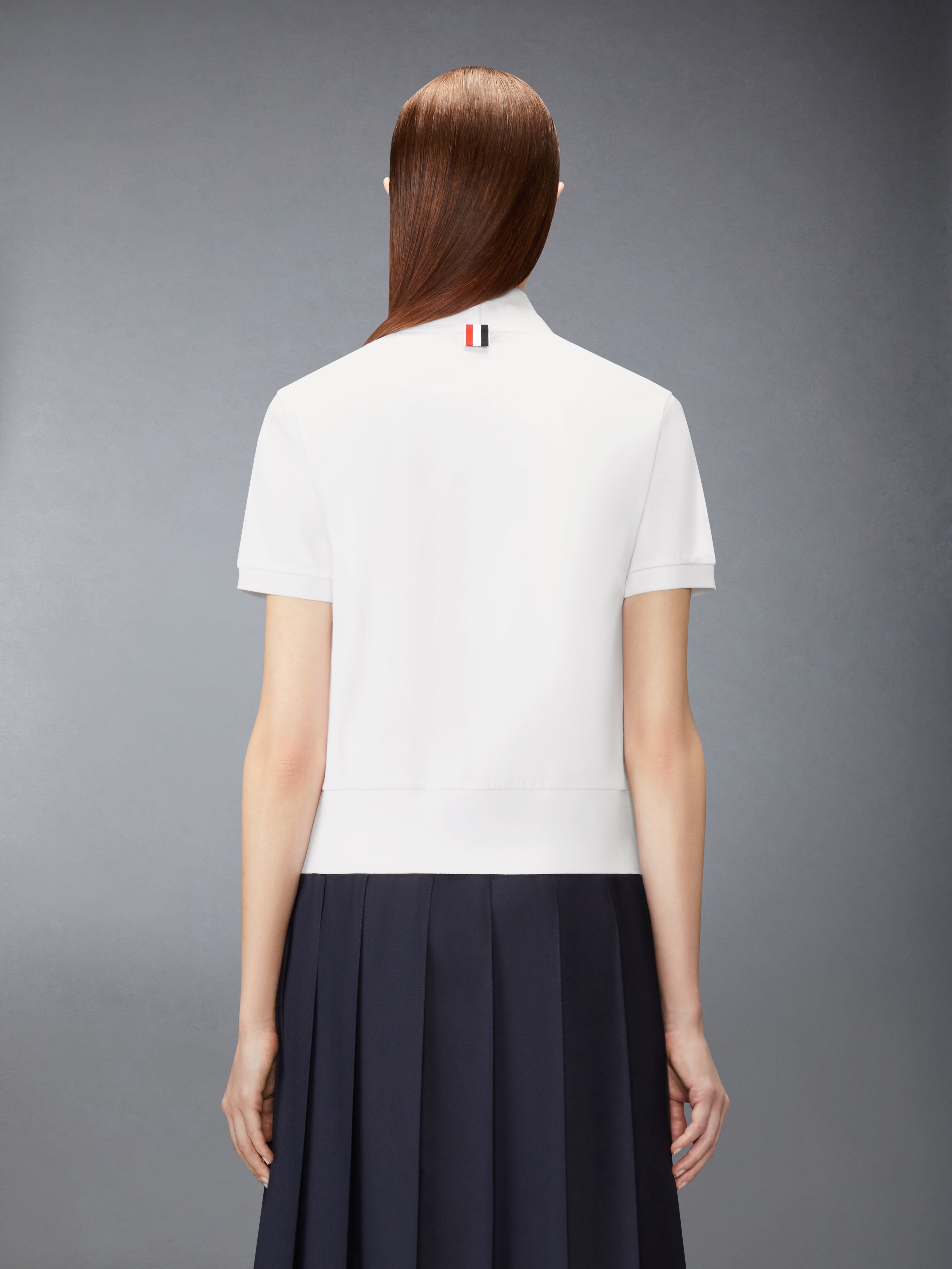 Jersey Embroidery Cardigan | Thom Browne