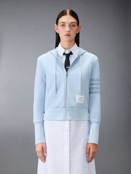 ループバック 4-BAR シュリンク パーカー ライト ブルー