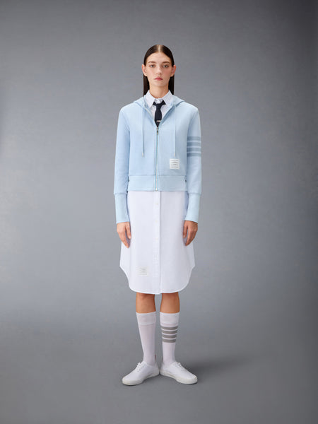 ループバック 4-BAR シュリンク パーカー ライト ブルー