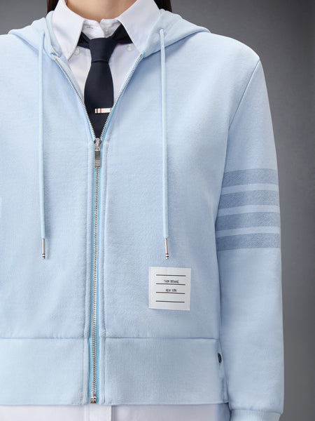 ループバック 4-BAR シュリンク パーカー ライト ブルー