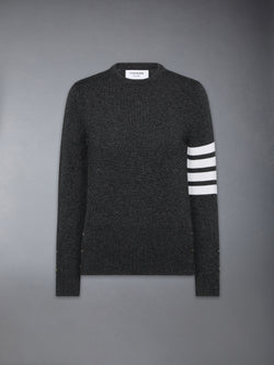 STRIPED SLEEVE SWEATER