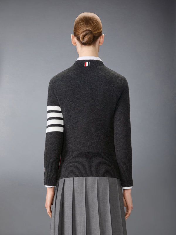 STRIPED SLEEVE SWEATER