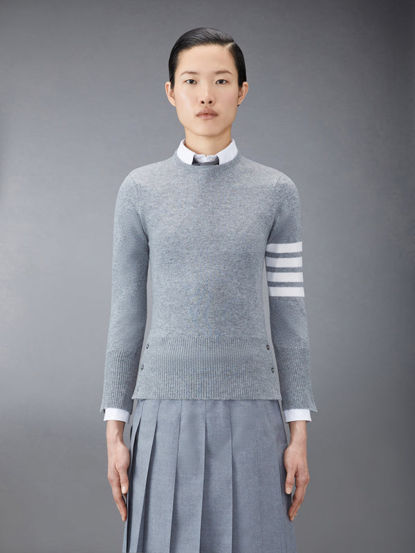 CLASSIC CASHMERE 4-BAR PULLOVER - featured image