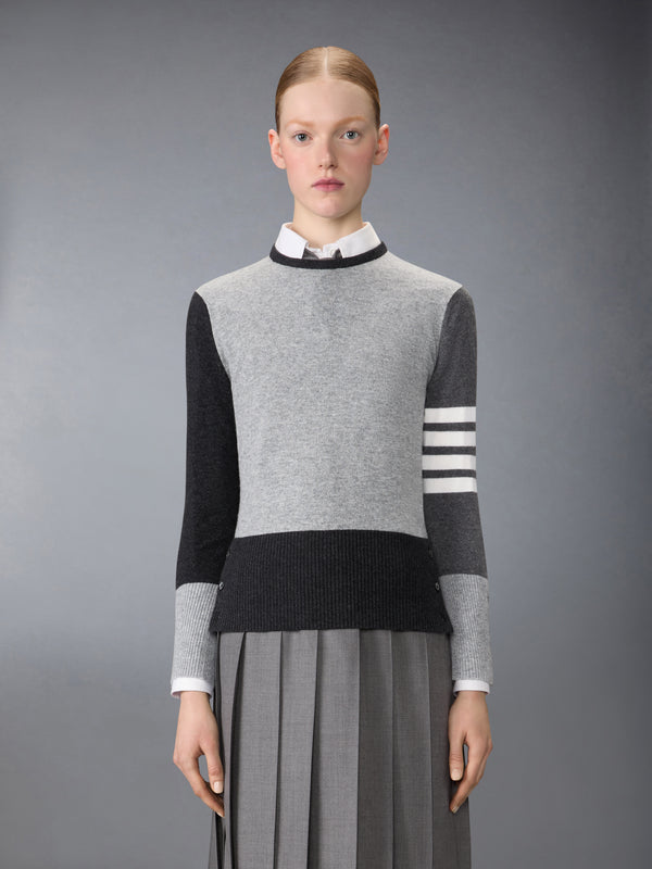 FUNMIX CASHMERE 4-BAR PULLOVER - image 1