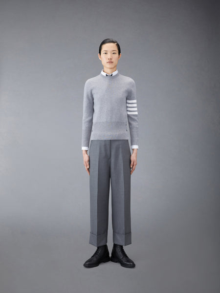 WOOL MILANO STITCH CLASSIC 4-BAR PULLOVER