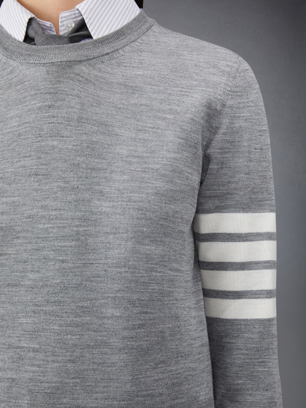 WOOL 4-BAR RELAXED PULLOVER - image 5