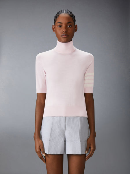 FINE MERINO WOOL 4-BAR TURTLENECK