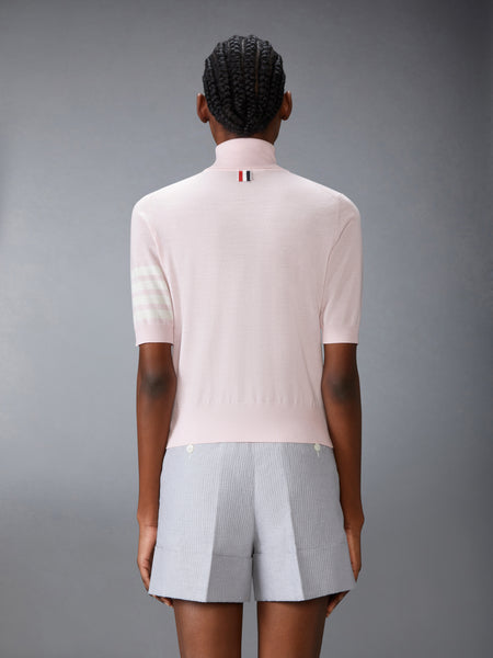 FINE MERINO WOOL 4-BAR TURTLENECK