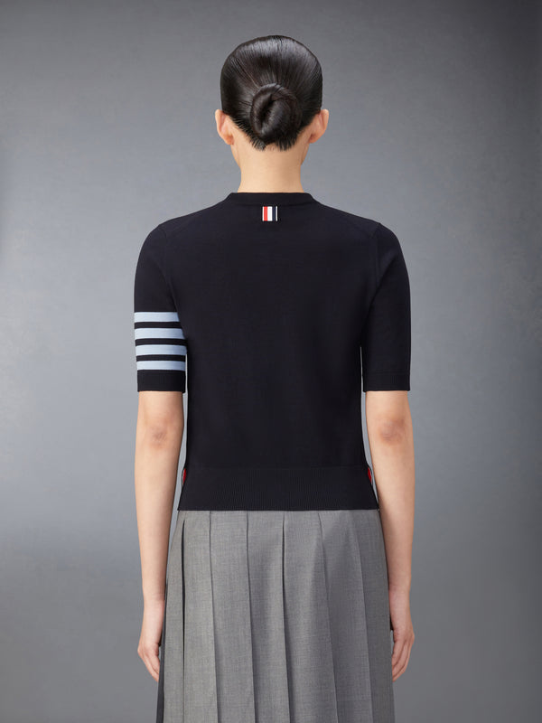 MERINO WOOL JERSEY STITCH 4-BAR TEE - image 2