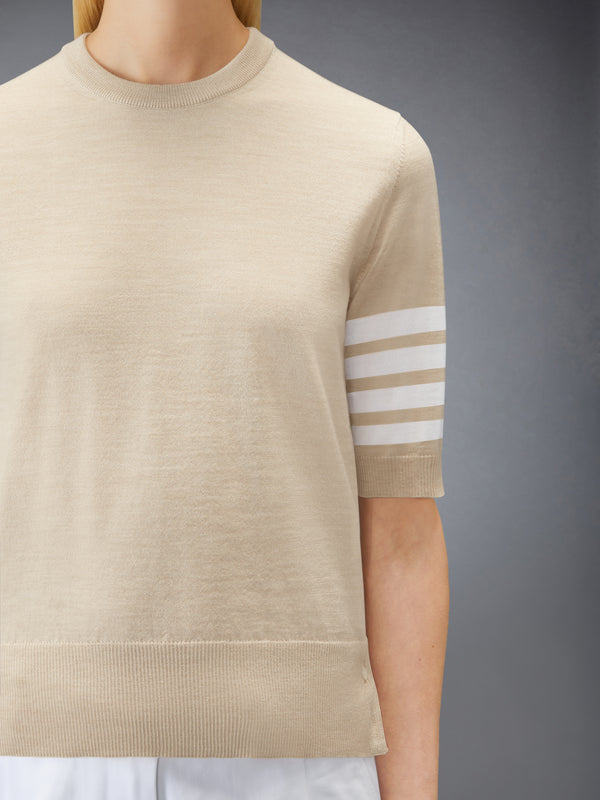 FINE MERINO WOOL 4-BAR TEE - image 5