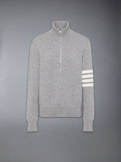 JERSEY STITCH MERINO WOOL 4-BAR PULLOVER