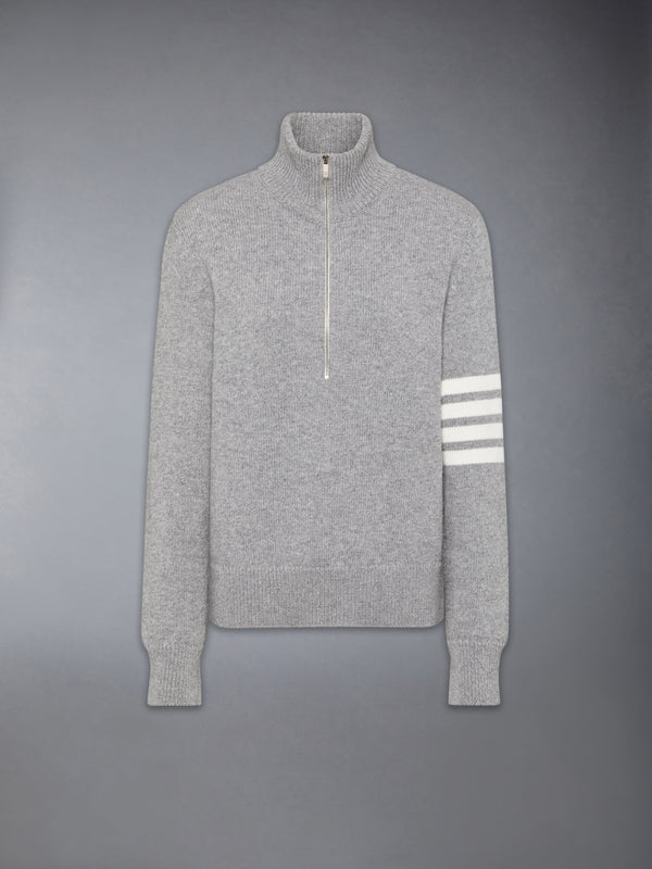 JERSEY STITCH MERINO WOOL 4-BAR PULLOVER - featured image