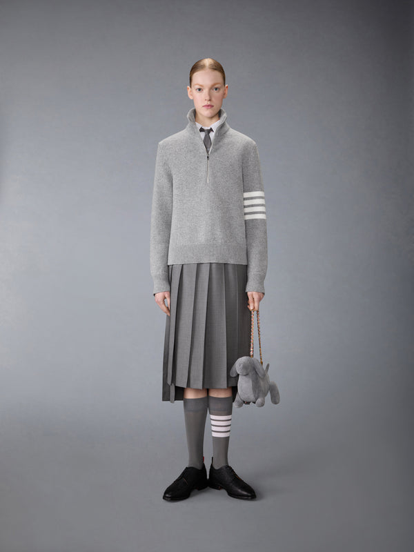 JERSEY STITCH MERINO WOOL 4-BAR PULLOVER - image 3