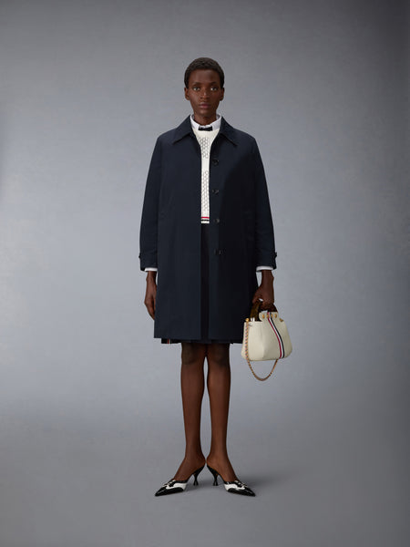 COTTON POINTELLE STITCH HECTOR RWB TEE WHITE