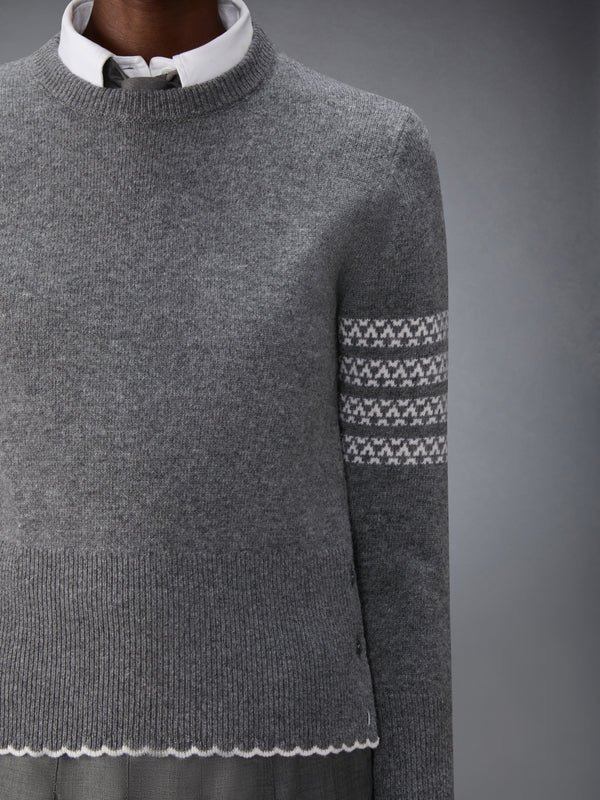 MERINO WOOL HOLIDAY HECTOR PULLOVER - image 4